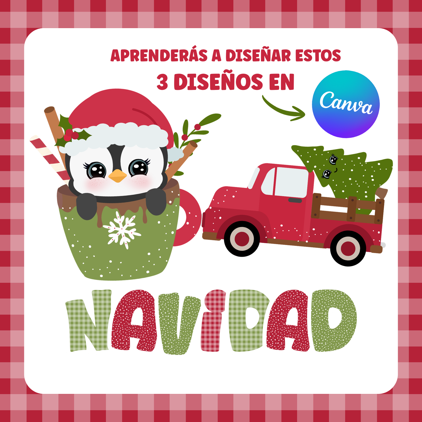 Diseña tu navidad en Canva - Curso Online