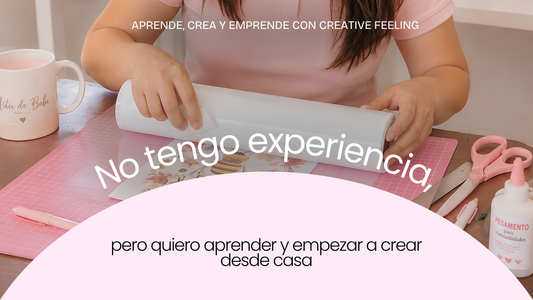 No tengo experiencia, pero quiero aprender y empezar a crear desde casa.