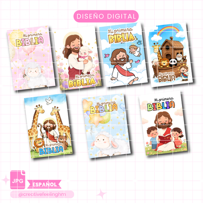Portada Biblias para Niños ESPAÑOL - (Archivo Digital)
