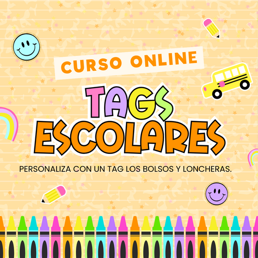 Tags Escolares 2025 - Curso Online