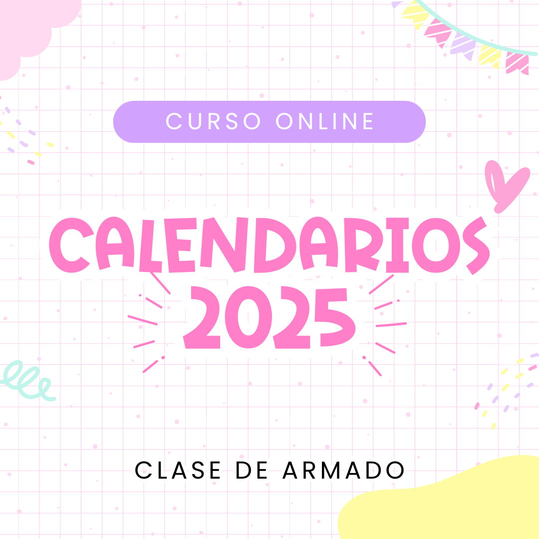 Calendarios 2025 - Curso Online