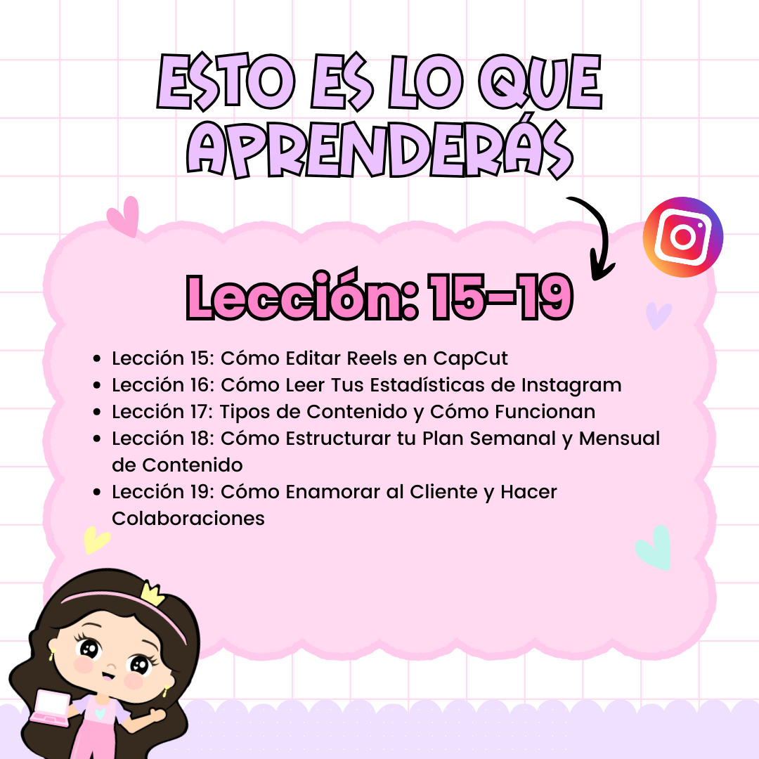 De cero a vender: Lección 15-19