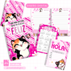 Gatito Media Carta ESPAÑOL - (Archivo Digital)
