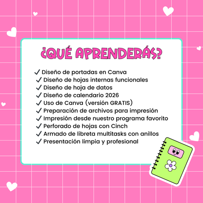 Emprende desde casa con Libretas NIVEL #2 - Curso Online