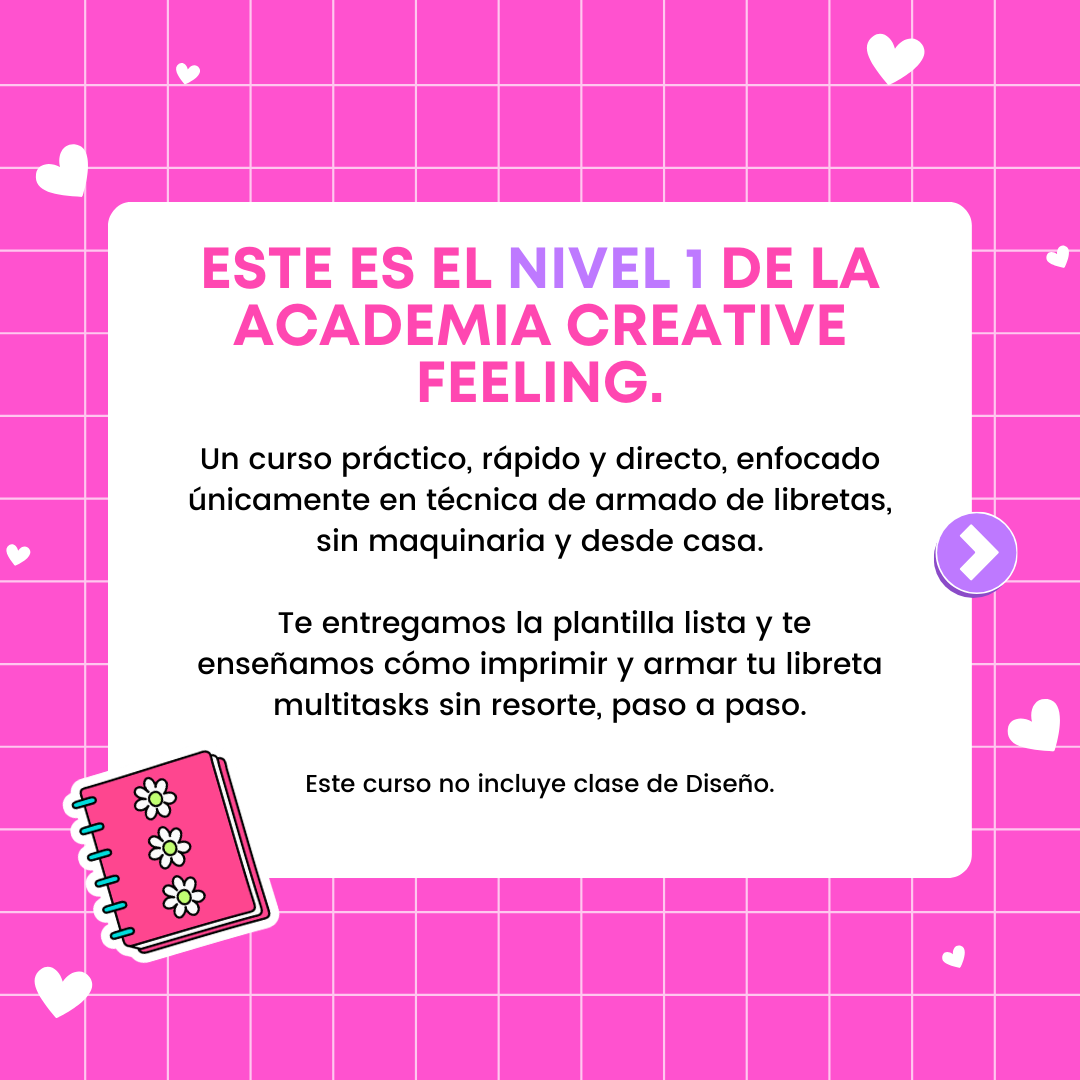 NIVEL #1- Fundamentos de Impresión Profesional | Diseño y Elaboración Artesanal de Libretas y Agendas Personalizadas. - Curso Online