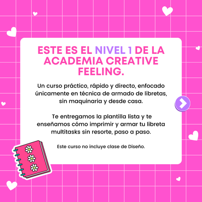 NIVEL #1- Fundamentos de Impresión Profesional | Diseño y Elaboración Artesanal de Libretas y Agendas Personalizadas. - Curso Online