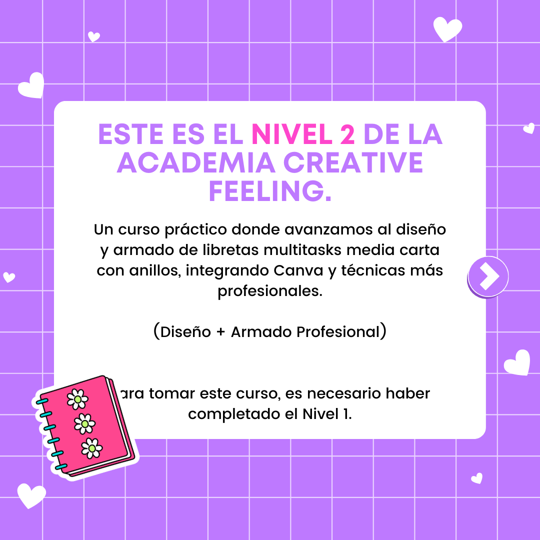 NIVEL #2- Diseño Digital y Sistemas de Anillado | Diseño y Elaboración Artesanal de Libretas y Agendas Personalizadas. - Curso Online