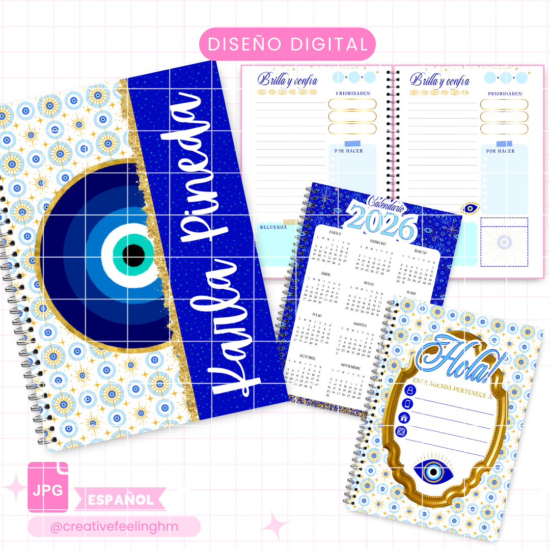 Ojo Turco Media Carta ESPAÑOL - (Archivo Digital)