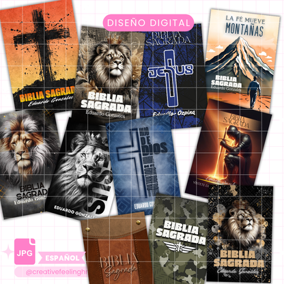 Portadas para Biblias para Hombres - (Archivo Digital)