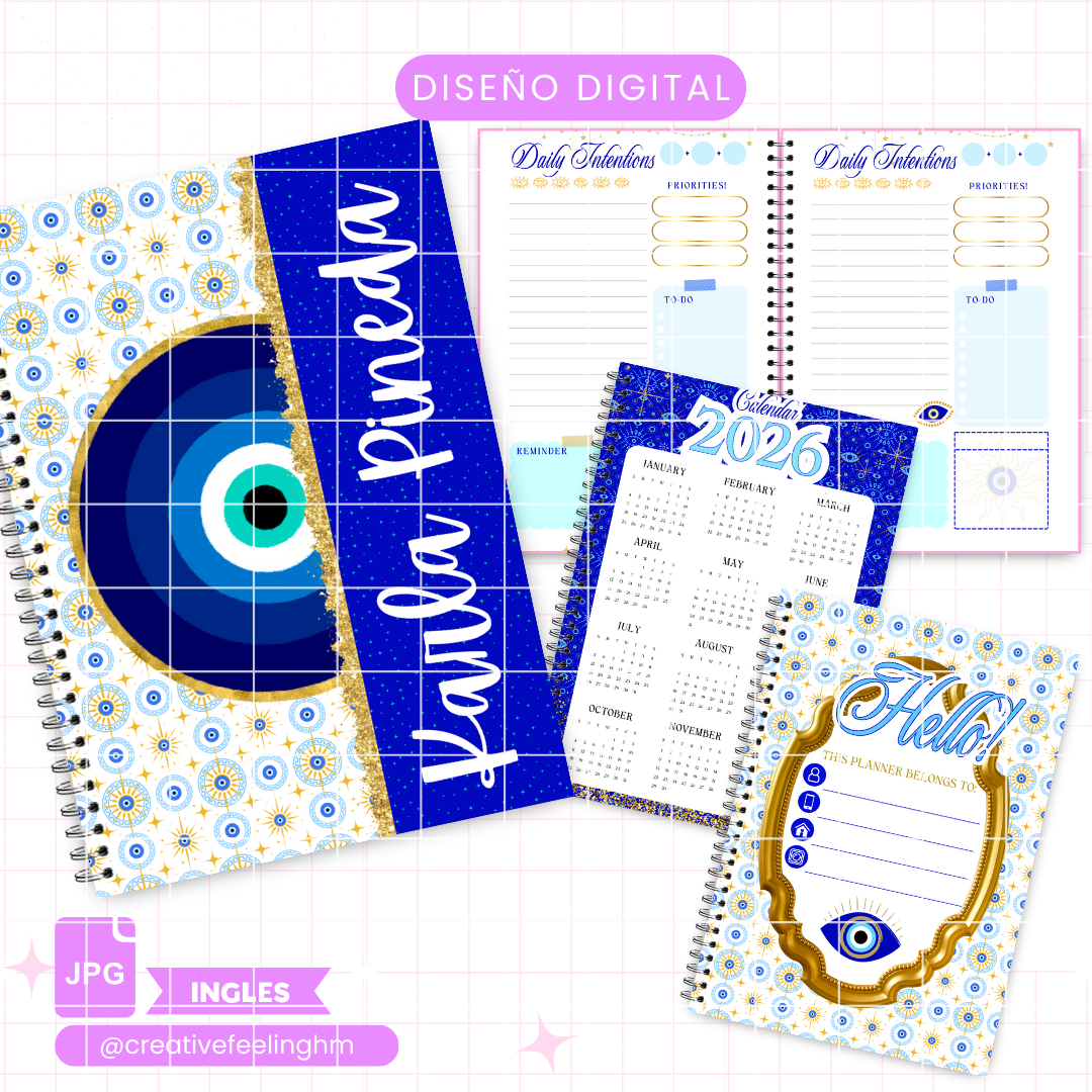 Ojo Turco Media Carta INGLES - (Archivo Digital)