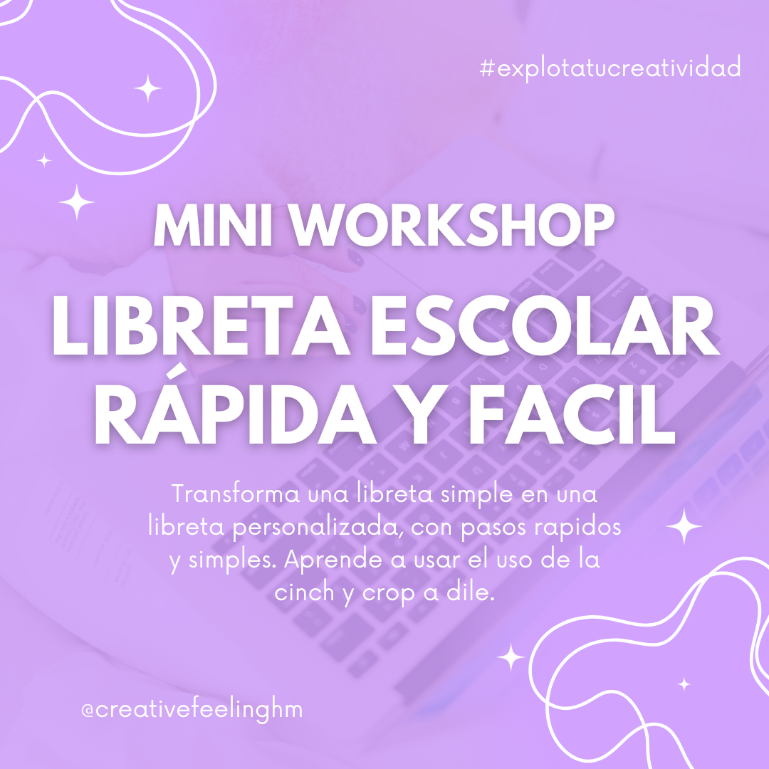 Mini Workshop Libreta rápida y facil