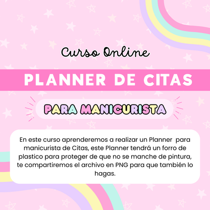 Planner de Citas para manicurista