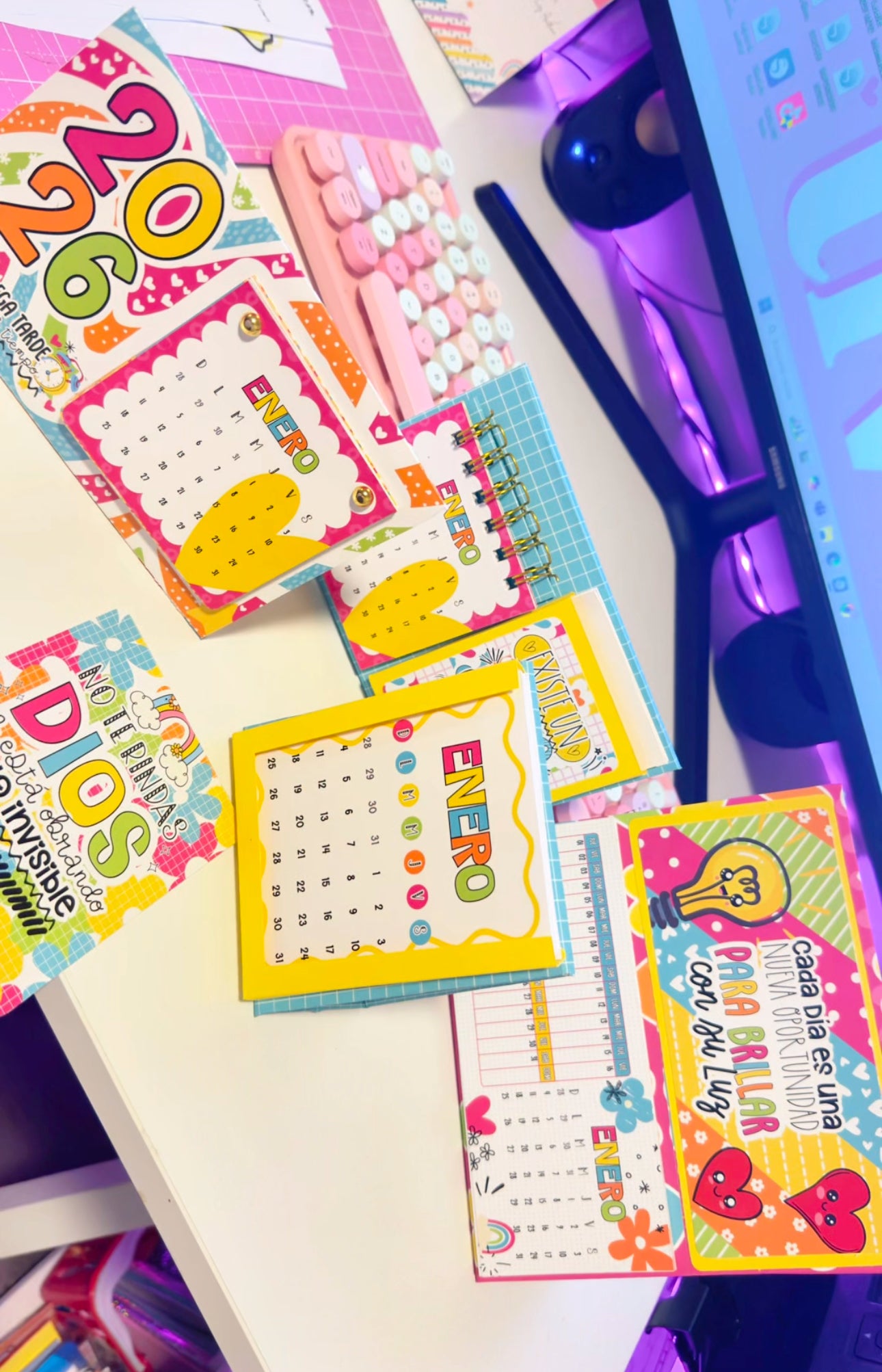 4 Calendarios Creativos - Curso Online