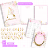 Florecidas con letras, Media Carta INGLES - (Archivo Digital)