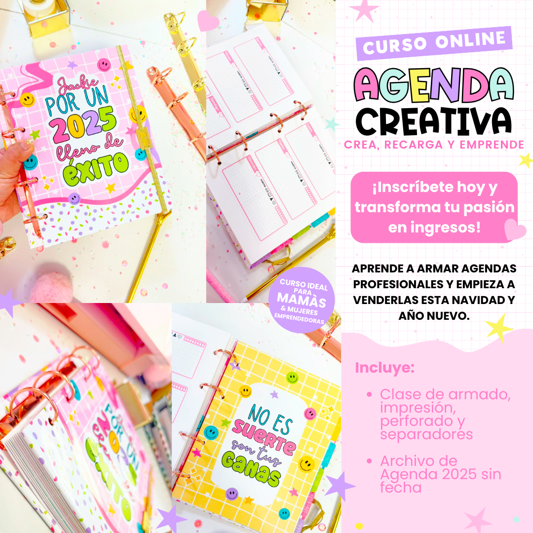 Sistema Anillo Julieta #1 Agenda Creativa - Curso Online