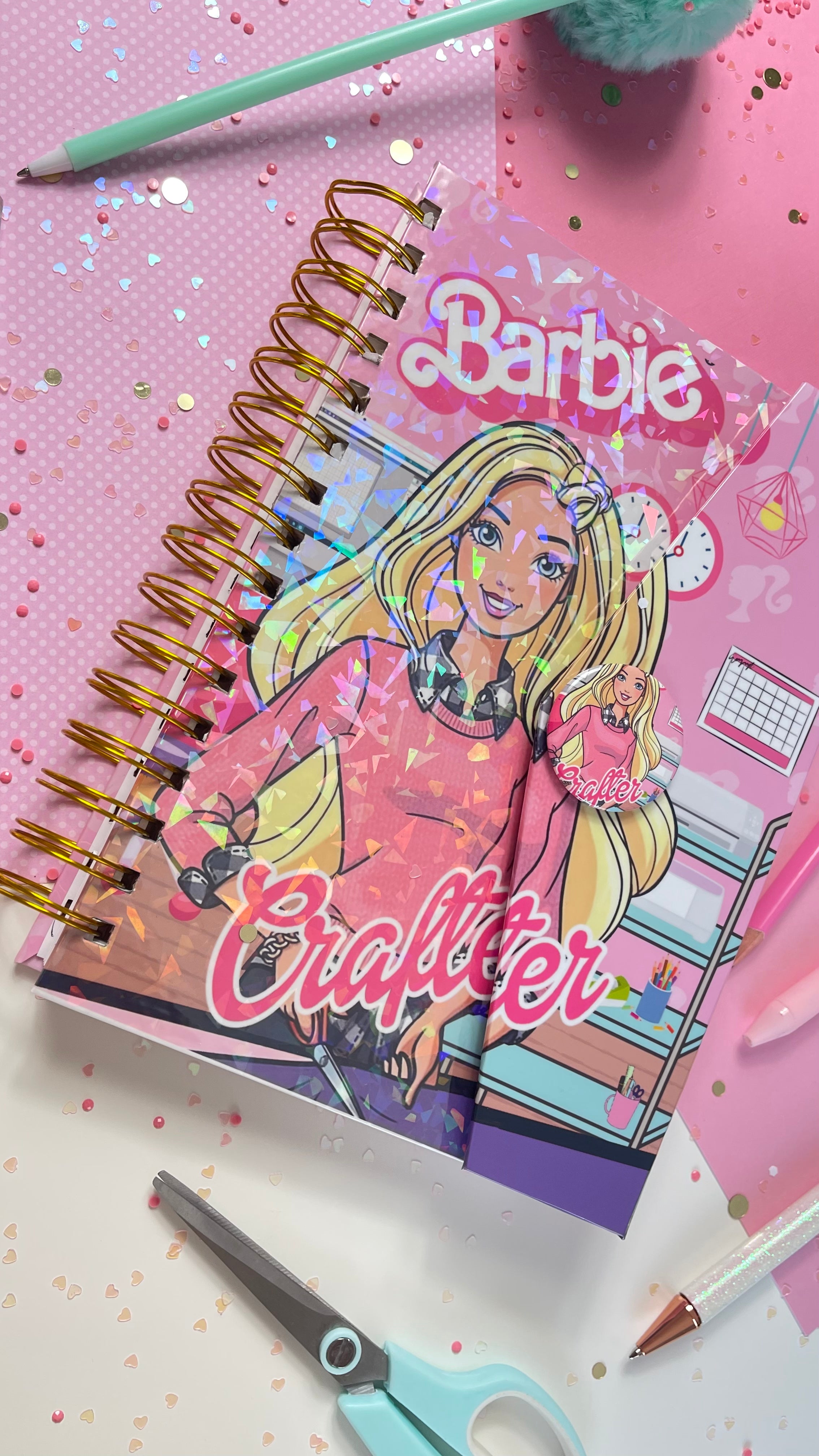 Curso Agenda Barbie con Solapa