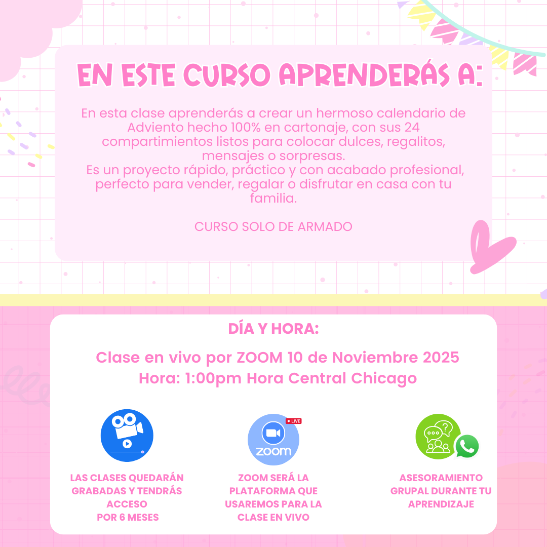 Calendario de Adviento 2025 - Curso Online