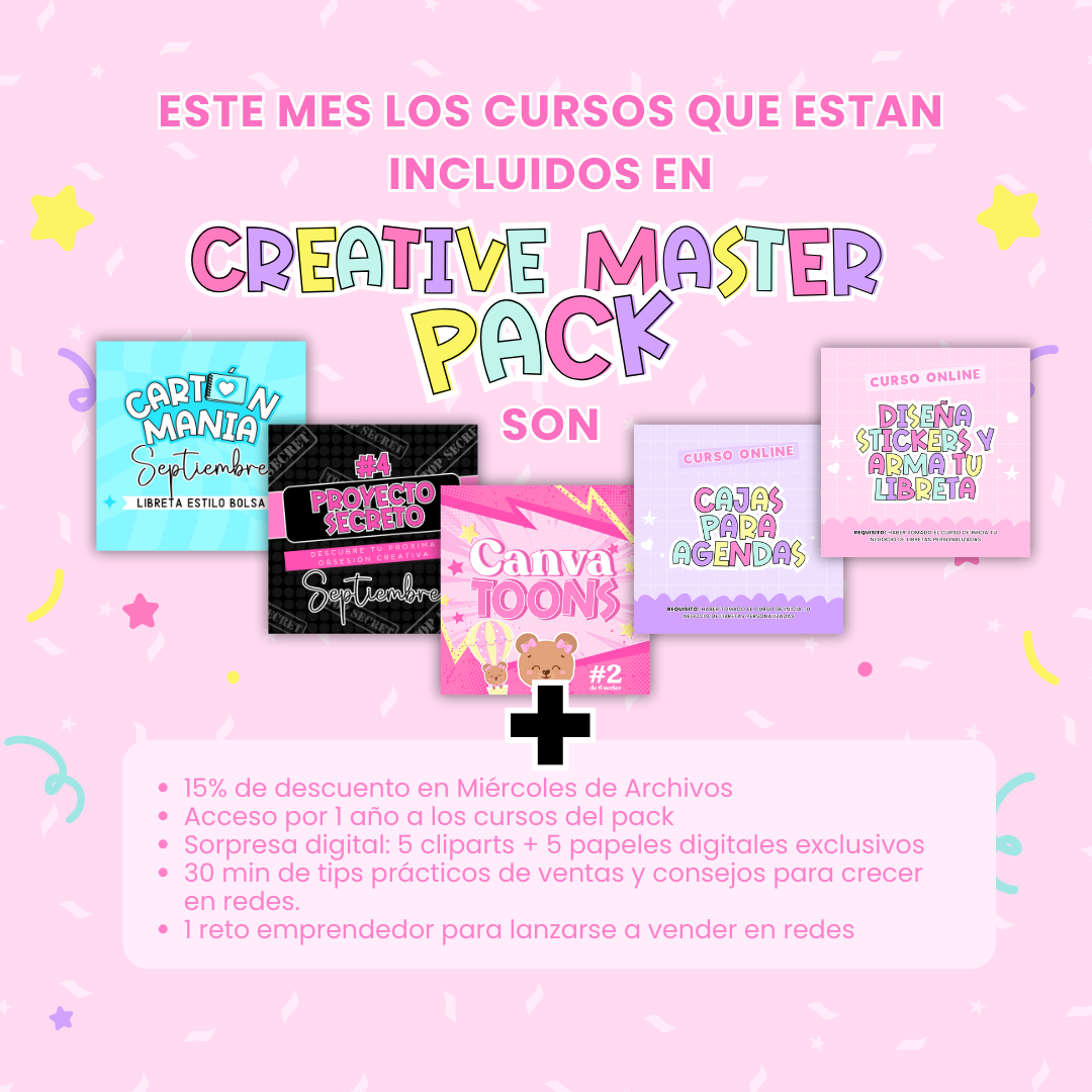 Creative Mater Pack - Curso Online