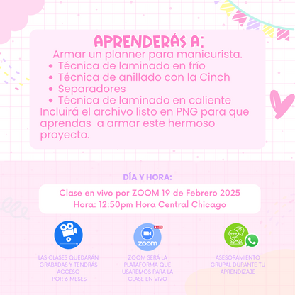 Planner para Manicurista (2025) - Curso Online