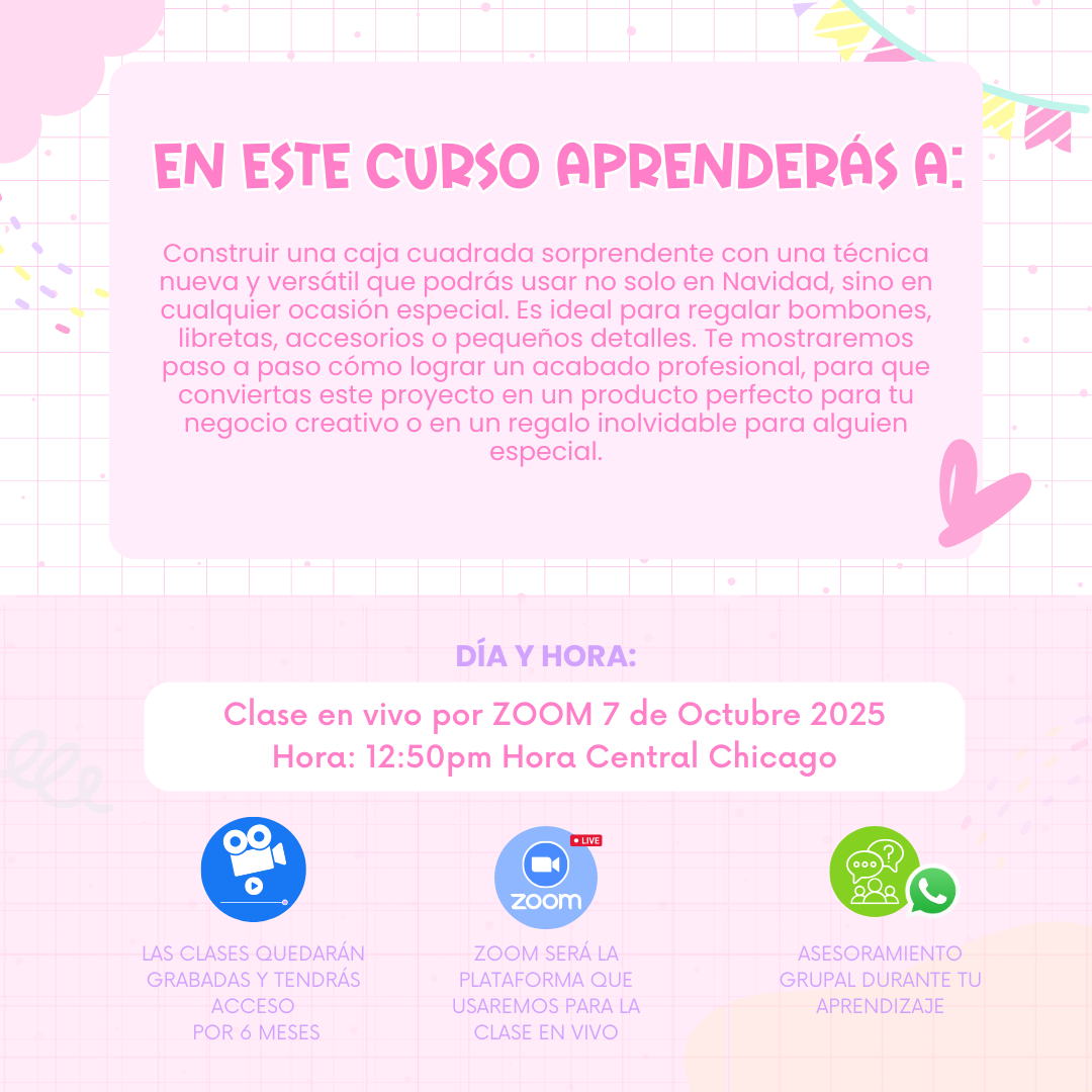 Caja para regalar en Navidad - Curso Online