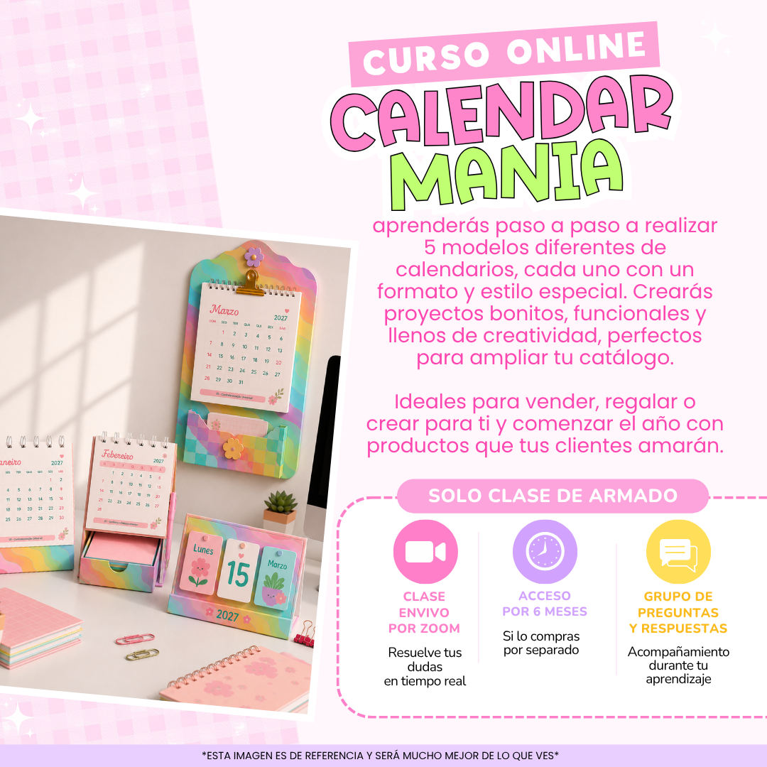 Calendarmania - Curso Online
