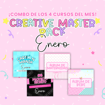 Creative Master Pack Enero - Curso Online