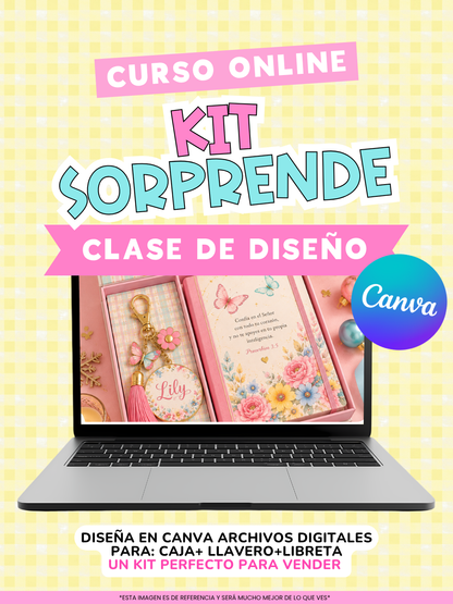 Kit Sorprende Clase de Diseño - Curso Online