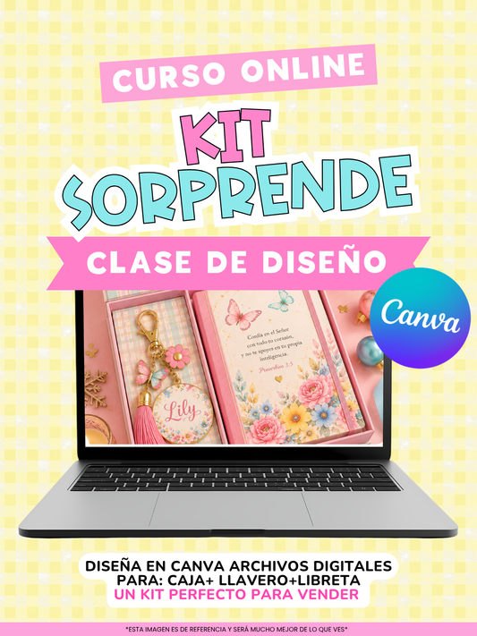 Kit Sorprende Clase de Diseño - Curso Online