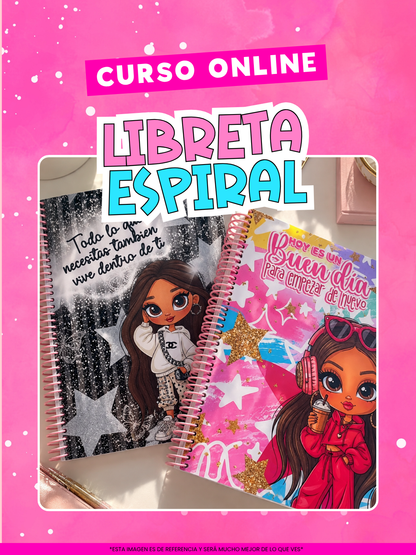 Libreta Espiral - Curso Online