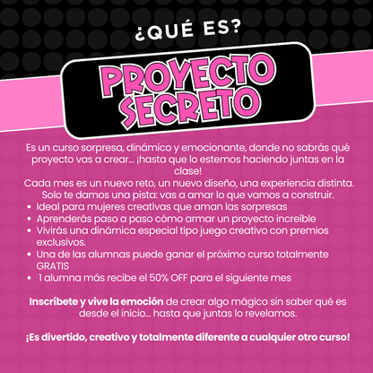 PROYECTO SECRETO #11 ABRIL - Curso Online