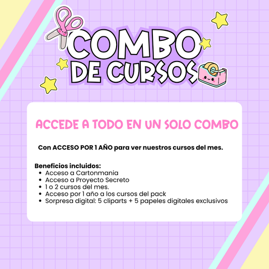 Combo de Cursos l Mayo - Curso Online