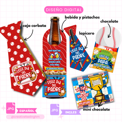 Regalos para el Día del Padre  ESPAÑOL Y INGLES - (Archivo Digital)