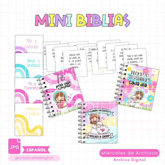 Mini Biblias ESPAÑOL - (Archivo Digital)