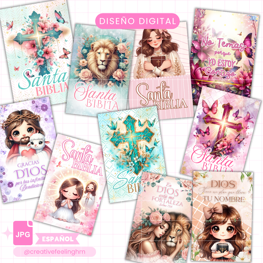 Portadas para Biblias - (Archivo Digital)