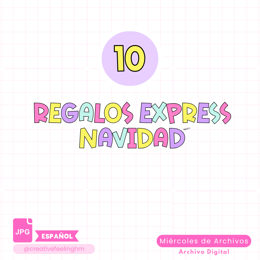 Kit Regalos Express ESPAÑOL - (Archivo Digital)