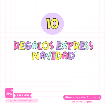 Kit Regalos Express ESPAÑOL - (Archivo Digital)