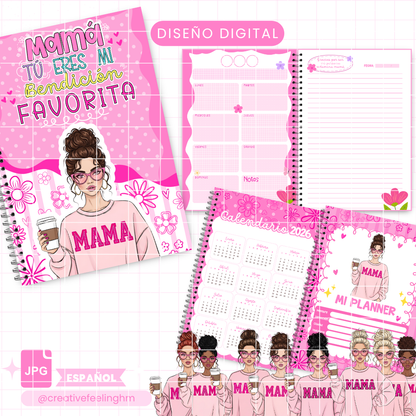 Planner de Mamá ESPAÑOL - (Archivo Digital)