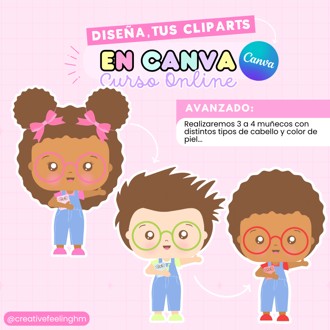 AVANZADO - Diseña tus cliparts en Canva