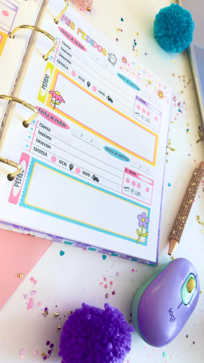 Libreta de Pedidos  - Colección Bloom & Shine