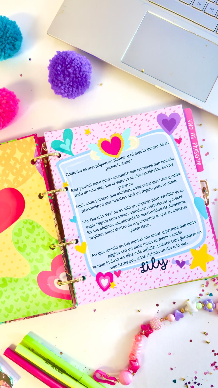 Journal “Un Día a la Vez”  - Colección Bloom & Shine