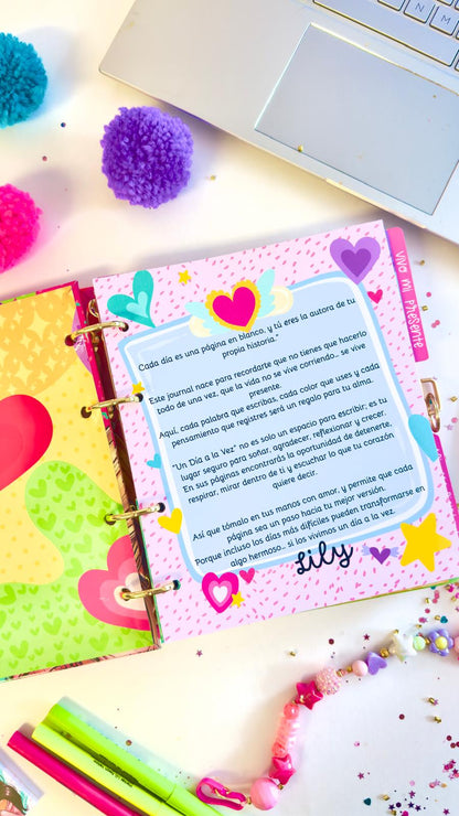 Journal “Un Día a la Vez”  - Colección Bloom & Shine