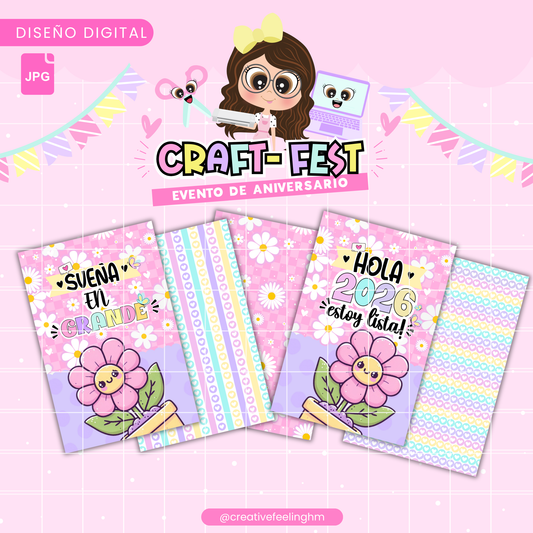 Libreta y Caja CRAFTFEST - (Archivo Digital)