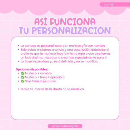 Journal “Un Día a la Vez”  - Colección Bloom & Shine