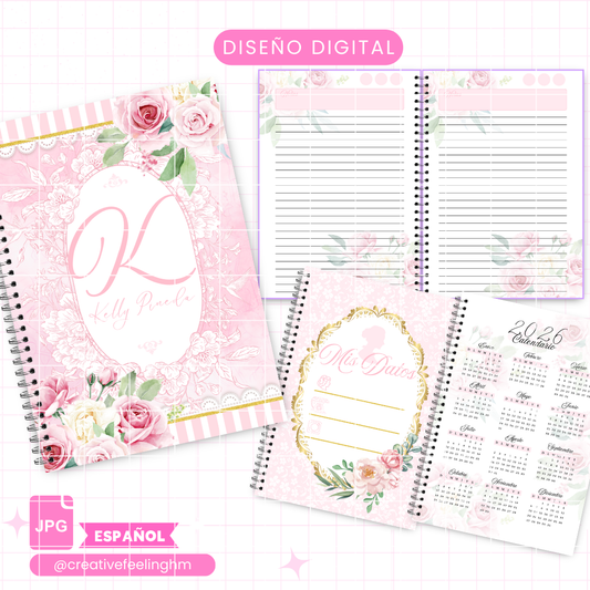 Libreta Bridgerton ESPAÑOL - (Archivo Digital)
