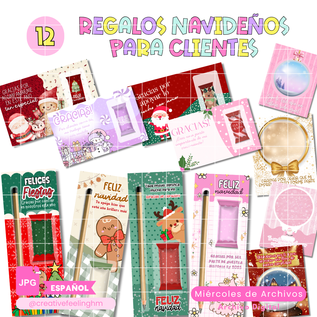 Regalos para clientes ESPAÑOL - (Archivo Digital)