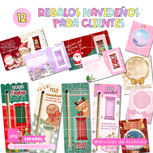 Regalos para clientes ESPAÑOL - (Archivo Digital)