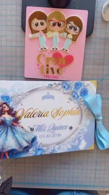 Álbum de fotos para Quinceañera - Curso Online