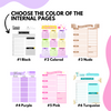 Perpetual planner with shaker
